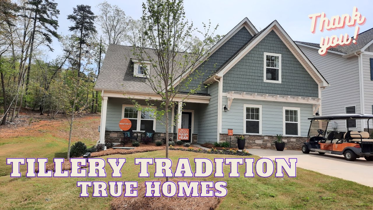 2023 Tillery Tradition True Homes New homes in Charlotte NC YouTube
