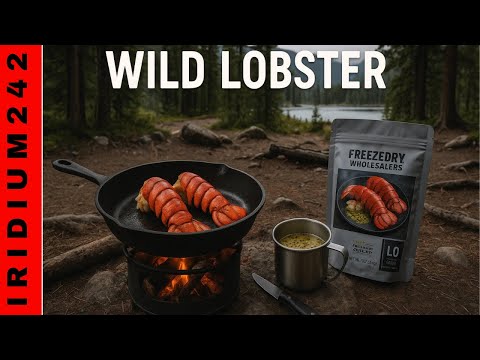 Wild Lobster With Garlic Butter!