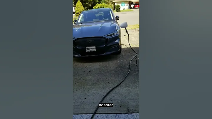 Works great with the Mustang Mach-E📷 #tesla #j1772 #adapter #customerreview