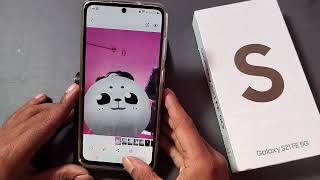 Samsung s21 Fe ar emoji kaise use kare, how to make ar emojis in Samsung s21 fe, ar emojis settings screenshot 1