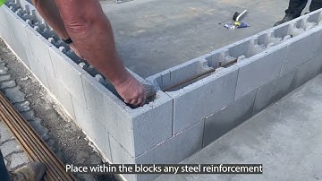APC DIY Grey Blocks Retaining Wall