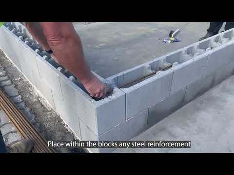APC DIY Grey Blocks Retaining Wall