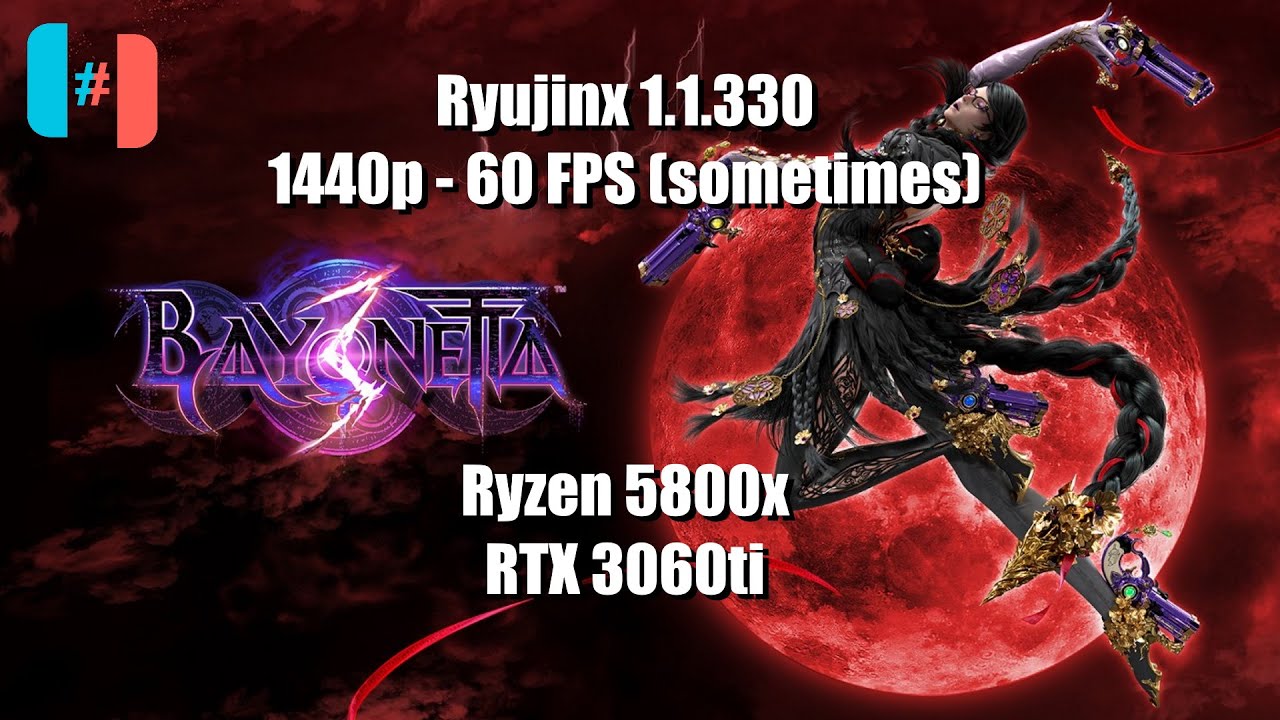 Bayonetta 3 corre a 810p e dificilmente chega aos 60fps