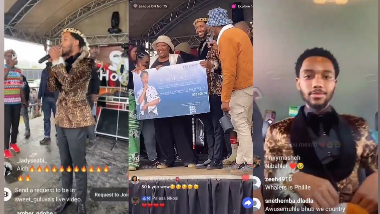 Sweet Guluva gifted massively at homecoming #sweetguluvabbmzansi #sweetguluva #homecoming #gifting