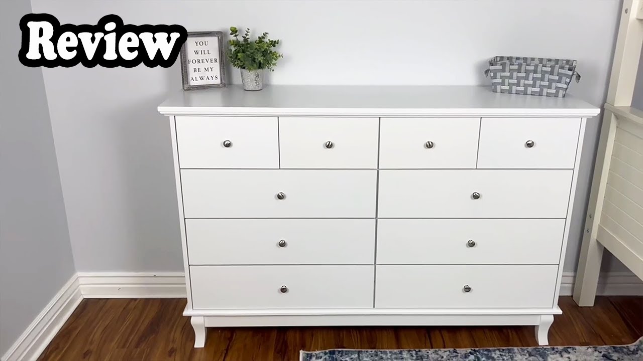 Homsee Double Dresser With 10 Drawers | FULL Review With Installation Steps Homsee Double Dresser With 10 Drawers | FULL Review With Installation Steps