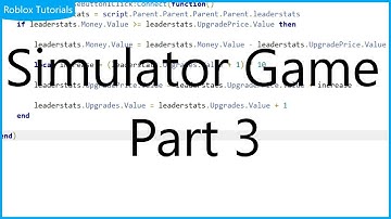 Making a Simulator Game in Roblox Studio. Part 3