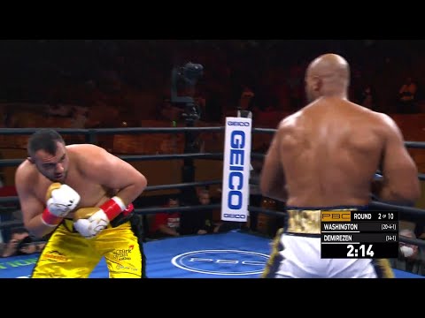 ALI EREN DEMIREZEN VS GERALD WASHINGTON ▶ HIGHLIGHTS HD