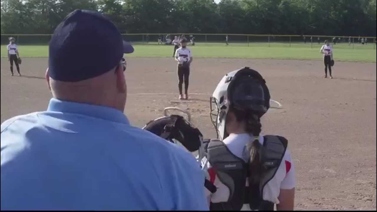 12u fastpitch softball Lady Bombers '02 vs Ohio Hurricanes Maple Leaf