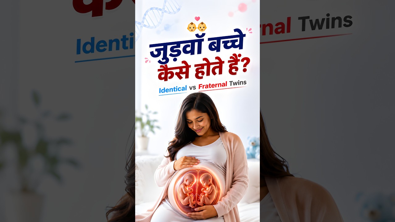 Twins Bacche Kaise Hote Hain | Identical vs Fraternal Twins Explained