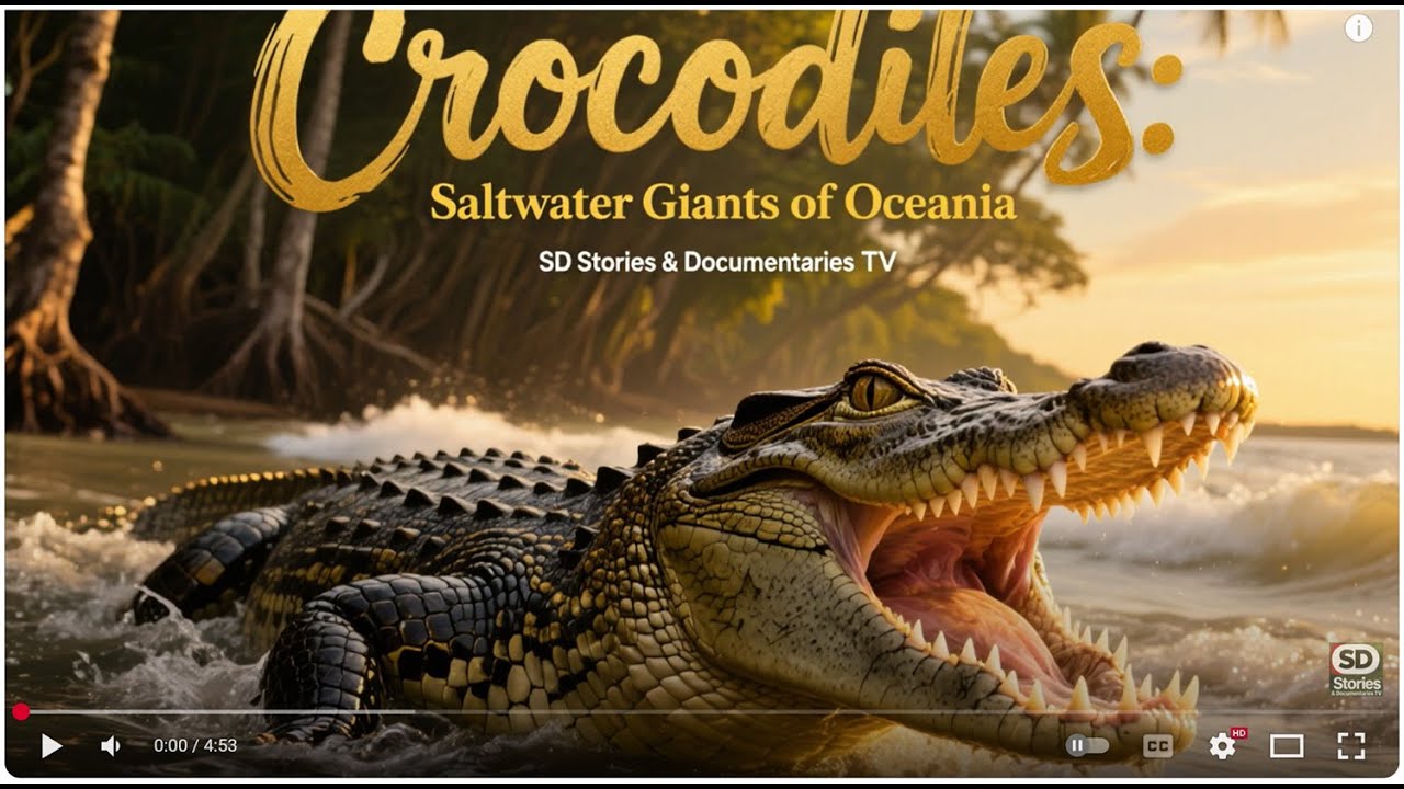 Oceania: Crocodiles | Beast challenge Stories - YouTube