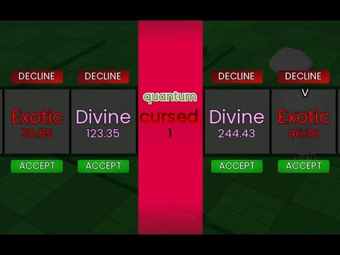 Cursed Rng Quantum Cursed (11,111,111 RNG) I Fortune's end - YouTube