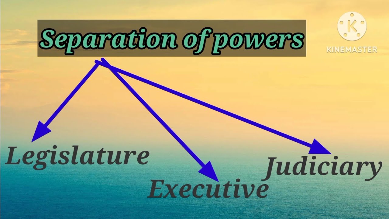 separation of powers || Indian Constitutional law || LLB lectures - YouTube