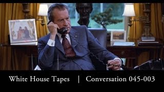 Richard Kleindeinst updates Richard Nixon on the Wounded Knee situation, April 26, 1973