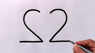 How to draw teddy bear from number 22 | Easy teddy bear for beginners | Easy teddy drawing video screenshot 5