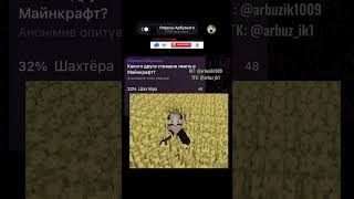 Какого друга страшно иметь в майнкрафт? #арбузный #опросдня #опрос #shorts #мемы #майнкрафт