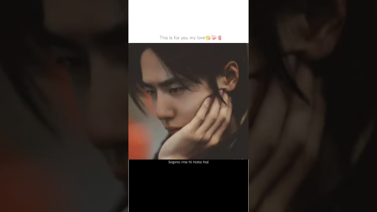 This is for My "Pasandida Mard" __Tu Hai Toh Lagta Hai .... Shayari love 😘@love Yibo 