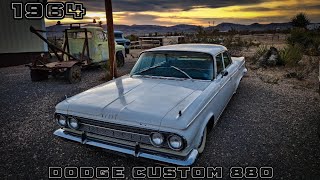 Career Overview 1964 Dodge Custom 880: The Last of Virgil Exner's Designs
