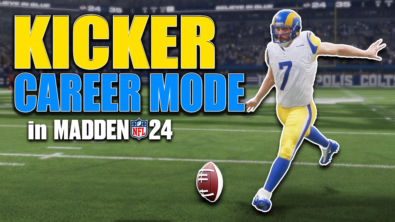 Я создал режим карьеры KICKER в Madden 24...