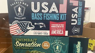 Unboxing Mystery Tackle Boxes