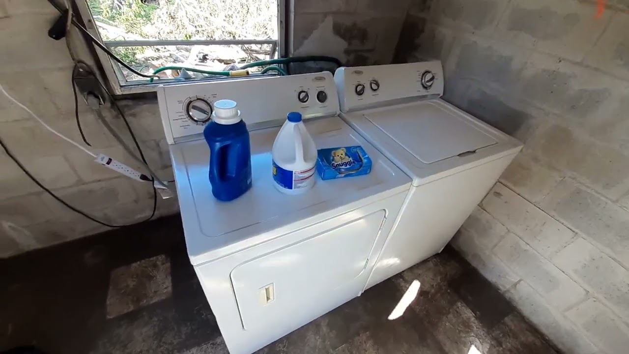 I Bought A Used Washer And Dryer For The House - Woot!