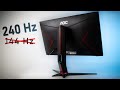 AOC 24G2ZU Review - 240 Hz is the New 144 Hz