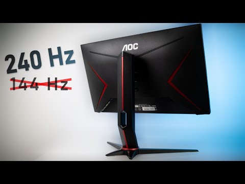 AOC 24G2ZU Review - 240 Hz is the New 144 Hz