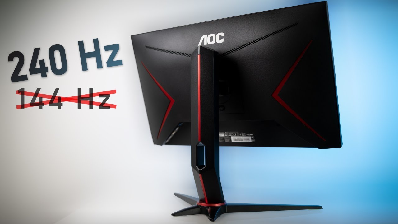 AOC 24G2ZU Review - 240 Hz is the New 144 Hz 