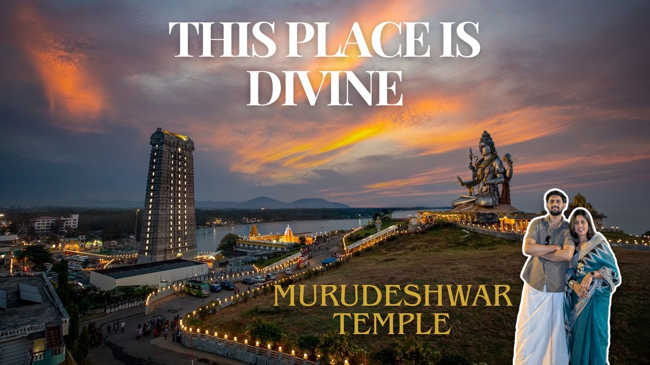 Murudeshwar Temple Vlog | World’s 2nd Tallest Shiva Statue by the Sea 🌊 | Vlog 34
