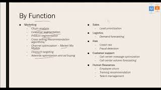 Data Science Practical Use Cases