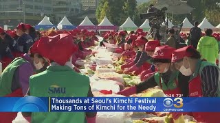 Thousands Attend Seoul's Kimchi Festival