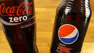 Coca Cola Zero Vs. Pepsi Max