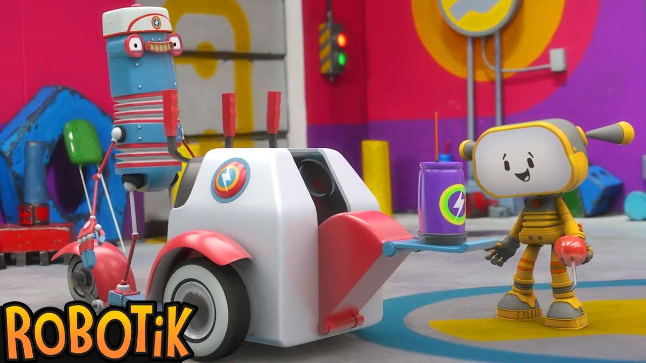 Robotik Cartoons | Broken Glow Up Truck ! | Robot Cartoons For Kids