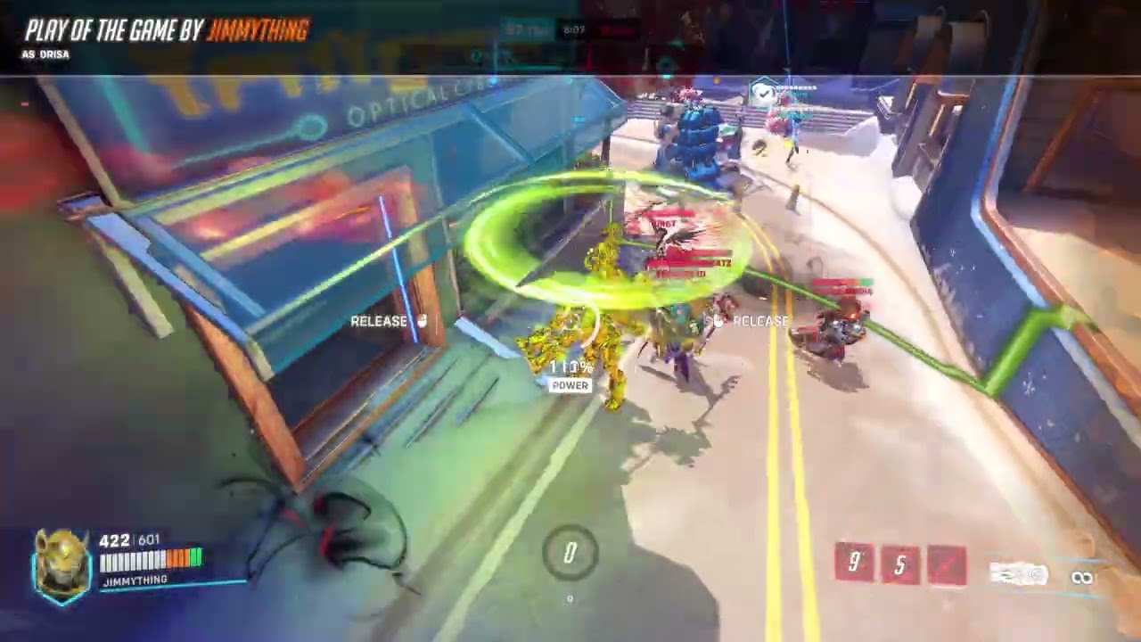 Overwatch 2 - Orisa Quad Kill
