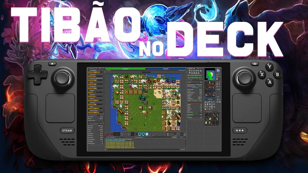Steam Deck - Tibia - YouTube