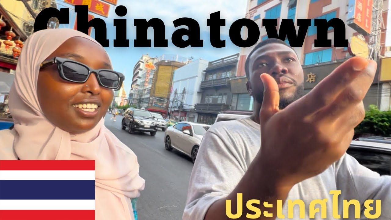 Bangkok's Chinatown Adventure: Exploring Top Things to Do with a Friend from GHANA 🇬🇭