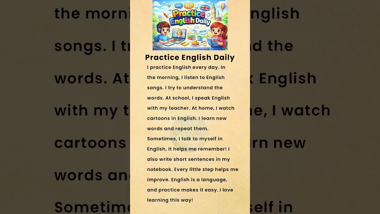 Practice English Daily | English Reading and Listening Practice 