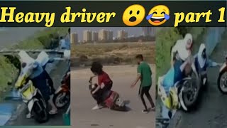 Girls Heavy Driver Funny Accident Video