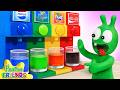 Pea Pea Plays with Lego Soda Vending Machine - Pea Pea Has Trouble