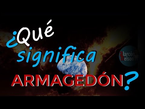 ⛔ ¿Qué significa Armagedón? 🌎