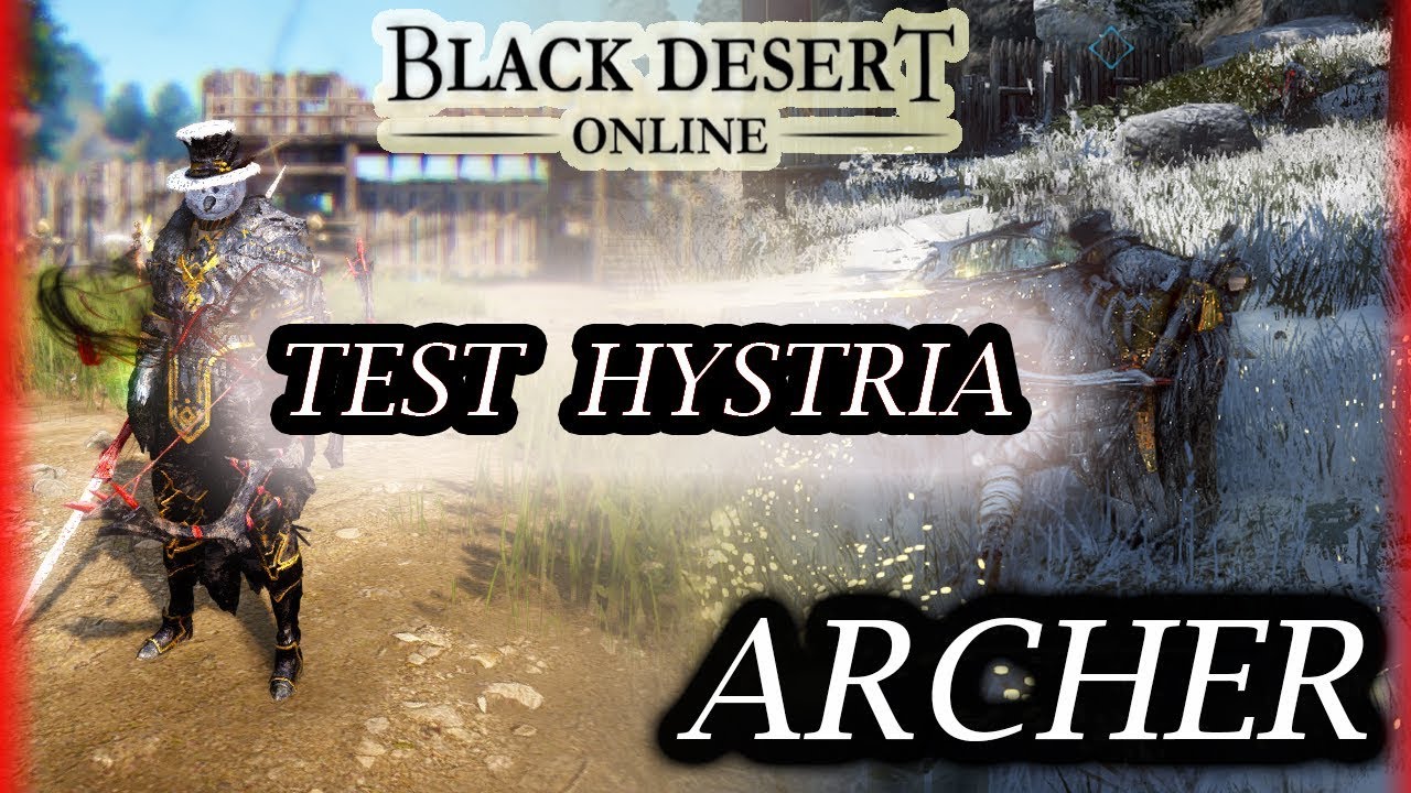 Black Desert Online Archer 271 Ap Test en Hystria YouTube