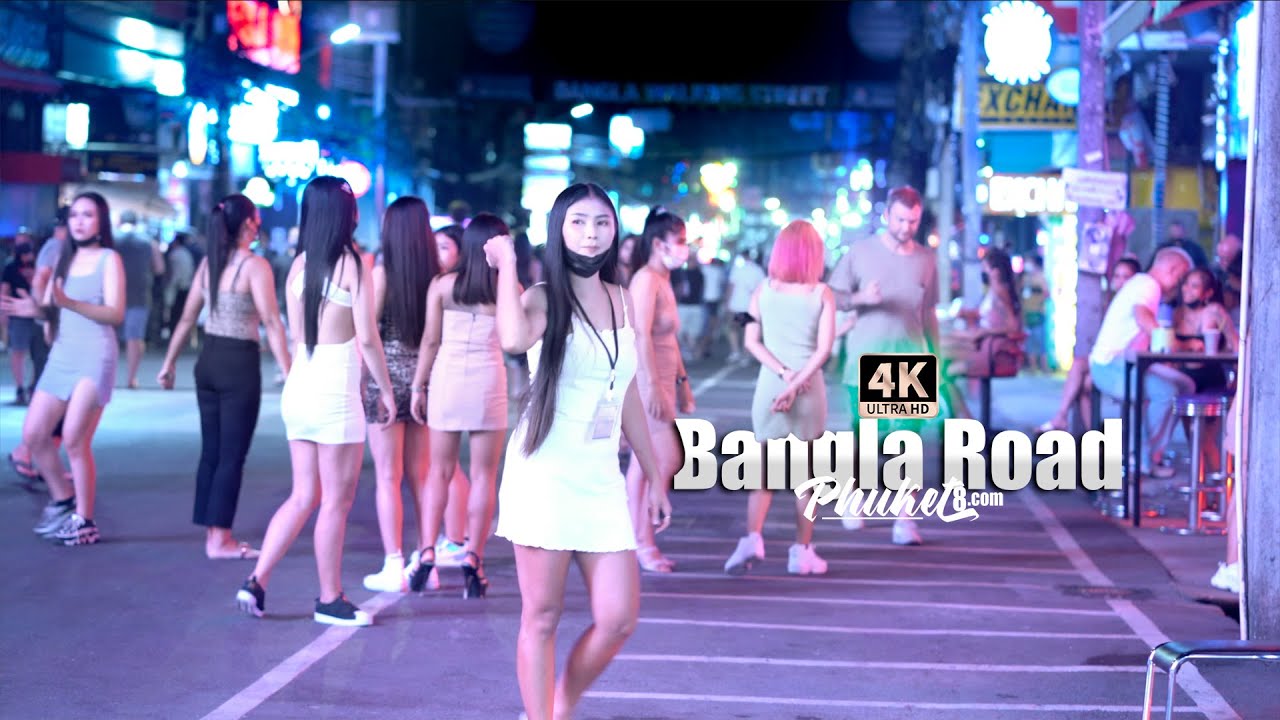 Bangla Road | December 15 2021 | Patong Beach - Phuket 4K ZOOM