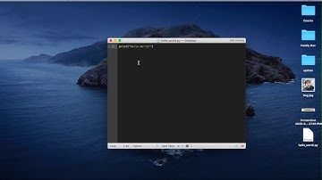 9. How to write a python program in a text editor & run it?