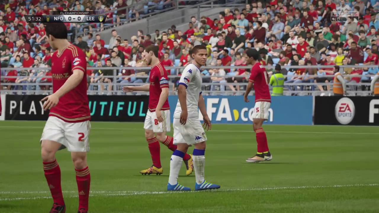 Nottingham Forest Vs Leeds United PS4 YouTube