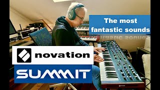 Novation Summit - The most fantastic Sounds - no talking (One of the best  eighties sounding synth)