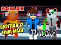 ME CONVIERTO EN MR.P Y PERSONAJES NUEVOS! FINAL MALO CAPITULO 12 | Soy Blue | Piggy Roblox Español