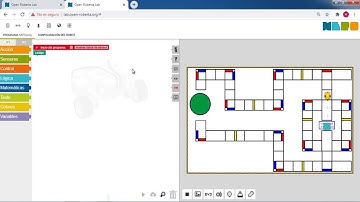 OPEN ROBERTA LAB SIMULADOR USO DE SENSORES