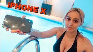 IPHONE X WATERPROOF TEST (UNDERWATER) !!!