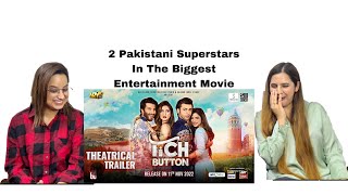 Indian Reaction On Tich Button Movie Trailer| Pakistani Movie | Farhan Saeed| Sidhu Vlogs|Feroz Khan