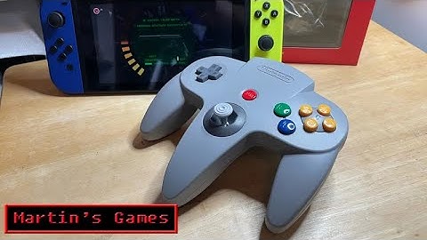 Nintendo Switch Official N64 Controller - Unboxing and First impression (Review)