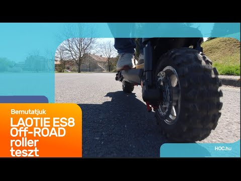 A legolcsóbb off-road roller - LAOTIE ES8 teszt